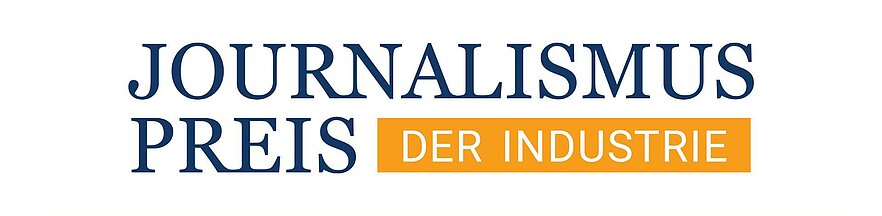 Logo des Journalismuspeises der Industrie